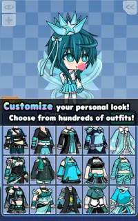 Pocket Chibi - Anime Dress Up Screen Shot 4