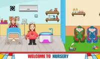 تظاهر بألعاب رعاية طبيب المستشفى: My Town Life Screen Shot 1