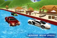 Water Slide Sports Cars Extreme Stunts Screen Shot 3