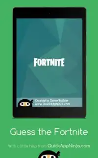 Guess the Picture- Fortnite Quiz (fortn) Screen Shot 18