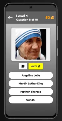 Guess Famous People - Quiz and Game Screen Shot 2