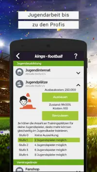 Online Fußball-Manager kostenlos Kings of Football Screen Shot 4