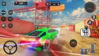 Car Stunts Ramp - Gt Car Games Screen Shot 1