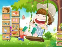Playing On A Swing DressUp Screen Shot 2