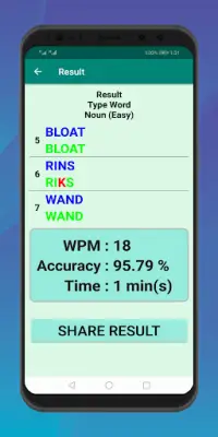 Catch Word - Typing Game Screen Shot 5