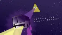 Flying Bus Space invader Бесплатно Screen Shot 0
