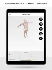 BMI 3D - Body Mass Index und Körperfett in 3D Screen Shot 7