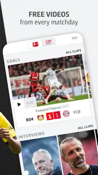 Bundesliga Official App Screen Shot 1