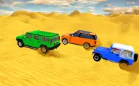 Offroad Desert Prado Game 4x4 Jeep Rally simulator Screen Shot 2