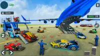 Police Plane Transporter Game Screen Shot 2