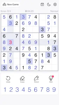 Sudoku - Classic Sudoku Game Screen Shot 2