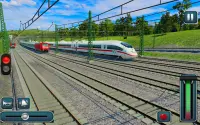 Euro Train Simulator Driving Screen Shot 1