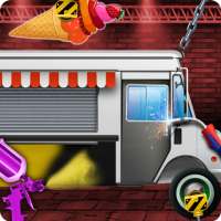 Ice Cream Truck Builder Factory - Car Maker Games