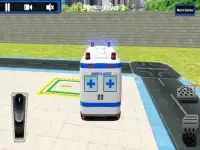 Ambulance Parking 3d Screen Shot 7