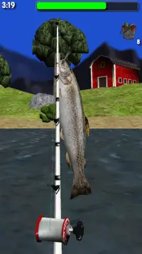 Big River Fishing 3D Lite Screen Shot 1