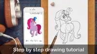 How to Draw Little Pony Screen Shot 2
