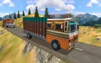 Indian Truck Driving Games 2019 Cargo Truck Driver Screen Shot 1