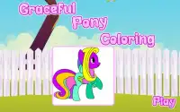 Giochi da colorare Pony Screen Shot 10