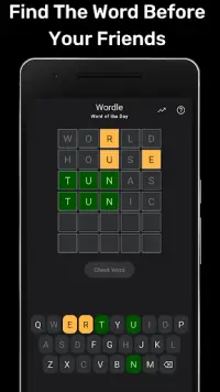 Wordwe - Word Guessing Game Screen Shot 1