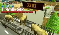 Zoo Animal Transporter Truck Screen Shot 0