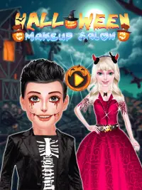Halloween Makeup : Girls Game Screen Shot 0