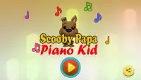 Piano Kids with Scooby Doo Papa Screen Shot 2