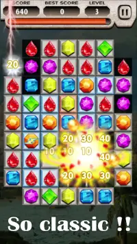 Diamond Rush 2020: Jewel Classic Match 3 Puzzle Screen Shot 1