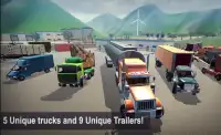 트럭 시뮬레이터 2016 Screen Shot 0