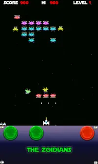 The Zoidians Invaders Screen Shot 0