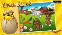 Animal Babies - The best animals puzzle for kids Screen Shot 2