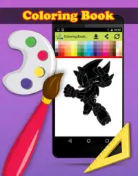Coloring Book for sonic Screen Shot 1