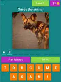 Guess the Animal: Animal Quiz Screen Shot 6