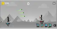 Stickman Archer: Fighting In The Storm Screen Shot 1