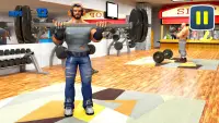 Gym training simulator Body bouwer fitness tycoon Screen Shot 0