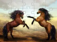 Horses Jigsaw Puzzles เกมฟรี🧩🐎️🧩🐴🧩 Screen Shot 3