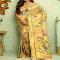 Paithani Silk Saree Designs. Screen Shot 6