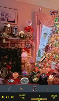 Hidden Object Santa's In Town Screen Shot 1