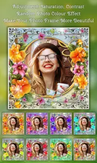 Flower Photo Frames Screen Shot 2