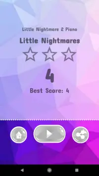 Little Nightmare 2 Piano Tiles Game Screen Shot 6