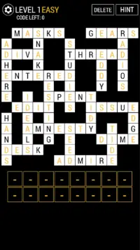 Codeword - A Free Crossword Screen Shot 3