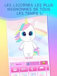 Créateur d'Avatar d'Habillage de Licorne Chibi Screen Shot 0