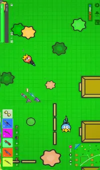 Battle Zombie Royale - Battle.io 2D Screen Shot 2