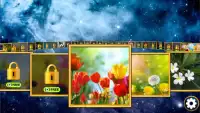 Jigsaw Puzzles Flowers Games Screen Shot 1