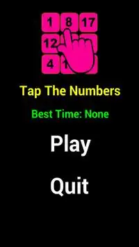 Tap The Pink Numbers Screen Shot 2