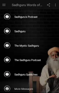 Sadhguru Words of Wisdom Screen Shot 1