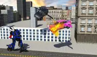 Futuristic Robot Car Transformation:Flying Battle Screen Shot 17