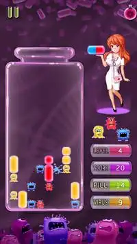 Dr Mari vs Virus Bros - Super Pill War Puzzle Screen Shot 0