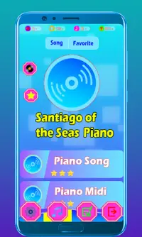 Santiago of the Seas Piano Screen Shot 0