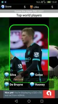 Footballeurs Quiz PRO 2017 Screen Shot 5