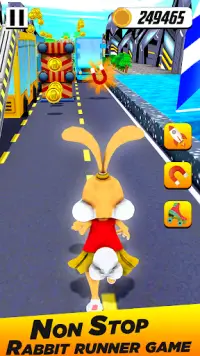 Bunny Runner: Subway Easter Bunny Run Screen Shot 0